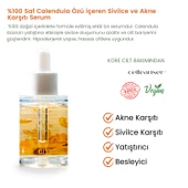 CELLEANSER Calendula Içeren Sivilce ve Akne Karşıtı, Besleyici, Yatıştırıcı, Antioksidan Yüz Serumu - 1