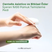 CELLEANSER Centella Asiatica içeren %100 Pamuktan yapılmış Nemlendirici Temizleme Pedi Therapy Oil Pad - 5