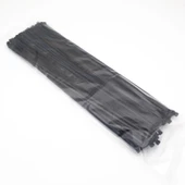 PEMSAN Klips Kablo Bağı 3.6x205 SİYAH (100lü Paket) Kablo Cırdı - 1