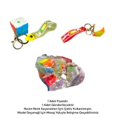 İbis Magic Cube 3x3x3 Mini Zeka Küpü Silikon Anahtarlık - 1