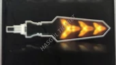 Hsgl Motorsiklet Led Sarı Sinyal Y Model Kayar aks 08 08 su gecirmez - 3