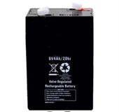 6v 4ah Bakımsız Akü - 1