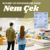 Yemek Dolabı Nemçek Nem Emici Çekici Rutubet Alici Küf Önleyici Kötü Koku Giderici 2000 gr 10 Paket thumbnail 2