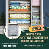 Bazalara Nemçek Nem Alıcı Tutucu Rutubet Giderici Önleyici Korozyon Koku Giderici 1000 gr 5 Paket - 5