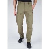 Taktikal Outdoor Pantolon - Su Kaydırıcı Kumaş - Kargo Cepli - İnnox - Haki - 1