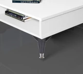 Mobilya Kanepe Koltuk Tv Ünitesi Konsol Ayağı Baza Ayakları Siyah 17 Cm (4 ADET) - 4