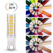 10 ADET 7 WATT 75 LED,Lİ G9 LED AMPÜL ( BEYAZ IŞIK ) - 1