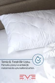 Antialerjik Vakumlu Fermuarlı Yıkanabilir Diamon Plus Kapitone Yastık 50x70 Cm 800 gr - 7