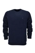 Erkek Sıfır Yaka Sweatshirt BGL-ST04198 - 6