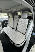 Seat Ibıza Bej Renk Tay Tüyü Cepli & Terletmez Sırtlı Oto Koltuk Minder Seti - Koltuk Koruma Kılıfı (ÖN & ARKA TAM SET) - 4