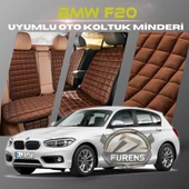 Bmw F20 Kahverengi Renk Tay Tüyü Cepli & Terletmez Sırtlı Oto Koltuk Minder Seti - Koltuk Koruma Kılıfı (ÖN & ARKA TAM SET) thumbnail 1