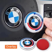BMW 45 MM ALÜMİNYUM DİREKSİYON LOGO - 2