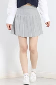 Pileli Etek Gri - 5028.148. - 3