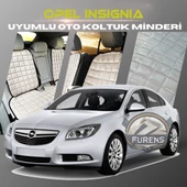 Opel İnsignia Bej Renk Tay Tüyü Cepli & Terletmez Sırtlı Oto Koltuk Minder Seti - Koltuk Koruma Kılıfı (ÖN & ARKA TAM SET) thumbnail 1