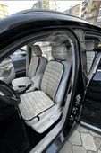 Mercedes A180 Bej Renk Tay Tüyü Cepli & Terletmez Sırtlı Oto Koltuk Minder Seti - Koltuk Koruma Kılıfı (ÖN & ARKA TAM SET) - 2