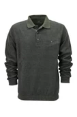 Erkek Polo Yaka Cepli Sweatshirt BGL-ST04197 thumbnail 6