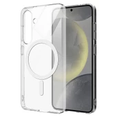 Galaxy S24 Kılıf Redclick Magsafe Şarj Özellikli Şeffaf Tek Kamera Çerçeveli Porto Kapak thumbnail 2