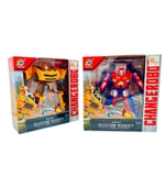 Robota Dönüşebilen Araba Kırmızı Renk - Mavi Su Dünyası - 3