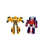 Robota Dönüşebilen Araba Kırmızı Renk - Mavi Su Dünyası - 1