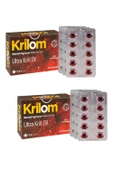 Krilom Ultra Krill Oil 30 Yumuşak Kapsül x 2 Adet - 1