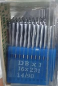 dikiş makina sanayi iğnesi DBX1 14 Numara - 1