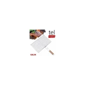 Büyük Boy Kafesli Tel Izgara Mangal Izgarası 35 x 45 cm - 2