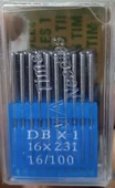 dikiş makina sanayi iğnesi DBX1 16 Numara - 1