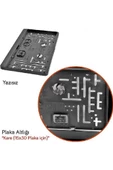 Plakalik Plastik Kare 31cmx16cm - 2