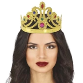 NessiWorld AltınRenkPlastikPrensesTacıKraliçeTacı60cm thumbnail 1