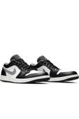 Nike Air Jordan 1 Low "black White Grey" Erkek Spor Ayakkabı - 4