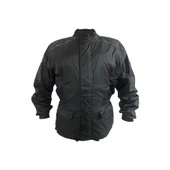 Revit Monsoon Ayarlanabilir Bantlı Motosiklet PVC Yağmurluk Cepli Üst XS Beden Siyah - 1