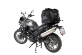 Forte Gt 70900 Adventure Motosiklet Arka Çanta 55 Litre Valiz Model Siyah Kırmızı thumbnail 4