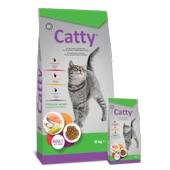 CATTY KISIR SOMONLU KEDİ MAMASI 15 KG - 1