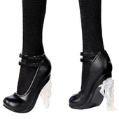 Monster High Wednesday Balo Elbiseli Figür Rave'n Wednesday - 5