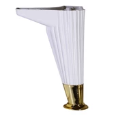 Mobilya Kanepe Masa Sehpa Ayağı Baza Ayak Beyaz 15 Cm (4 ADET) - Masa Ayakları - Tek Ebat - 6