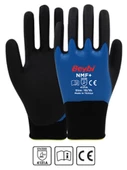 Beybi NMF+ 9Beden 12li Double Mikro Köpük Tam Nitril Kaplı Polyester Örgü Eldiven - 1