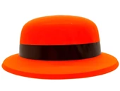 Nessiworld   Neon Partisi Turuncu Renk Melon Plastik Parti Şapkası - 1