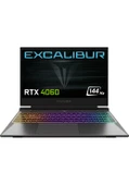 Excalibur G870.1270-DFB0X-B Intel Core i7 12700H 32GB 1TB SSD RTX4060 Freedos 15.6" Taşınabilir Bilg - 1