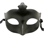 Nessiworld Haki Yeşil Renk Masquerade Kostüm Partisi Venedik Balo Maskesi - 2