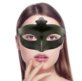 Nessiworld Haki Yeşil Renk Masquerade Kostüm Partisi Venedik Balo Maskesi - 1