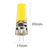 5 ADET 220 VOLT G4 LED AMPÜL 9 WATT ( SARI IŞIK ) - 2