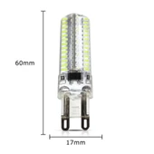 10 ADET G9 LED AMPÜL 9 WATT 104 LED,Lİ ( SARI IŞIK ) - 4
