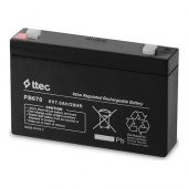 Ttec 6V 7Ah Bakımsız Kuru Akü - 1