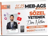 2025 MEB AGS Akademisi Sözel Yetenek Video Ders Notları İndeks Akademi - 1
