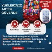 Contpack Plus Askılı Nem Alıcı Rutubet Engelleyici Konteyner Kurutucu 10 Adet 3800 Gr. thumbnail 4