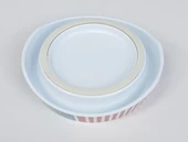 Bobo Kedi Köpek Melamin Mama ve Su Kabı BO-3150A5 230 ML Yeşil-Beyaz - 3