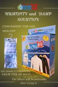 Dehumidifier Moisture Absorber Odor Remover Mold And Corrosion Preventive 1 Box 2 Packages 1 Kg thumbnail 1
