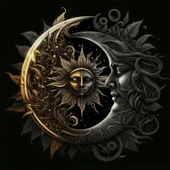 Sunak Bezi, Wiccan Malzemeleri, Spiritüel Tarot Bezi Astroloji Tarot Duvar Dekoru, Kutsal Bez - 1