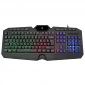 Frisby FK-4860QU Kablolu RGB LED Aydınlatmalı Q Oyuncu Klavye - 1