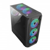 GAMEFORCE COLD 4x120mm Rainbow Fanlı Oyuncu Kasası - 2